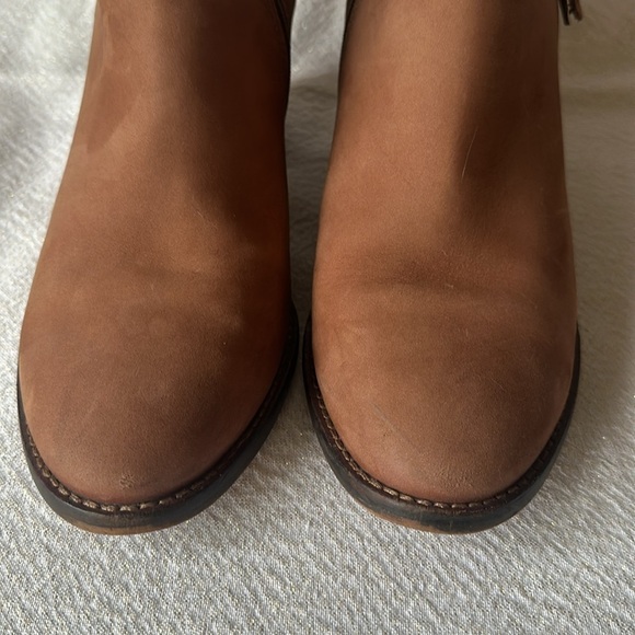 Blondo Vegas 2 Casual Brown Ankle Boots Waterproof Leather Zip Up Size 11M - Picture 3 of 10